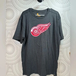 Carhartt Men’s Detroit Red Wings T-shirt Short Sleeve Medium Charcoal‎ Gray